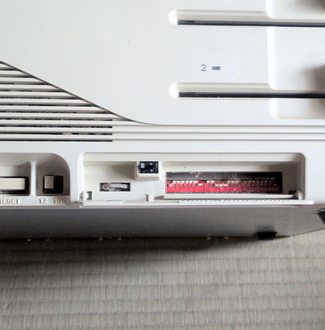 通電確認】NEC PC-9801RX本体 キーボード/外付HDD FDドライブ