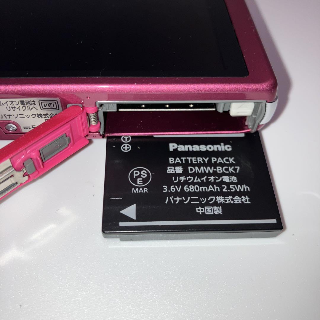 公式ファッションブランド通販サイト 極美品】Panasonic FX77 箱付き チャージャー SDカード ピンク デジタルカメラ