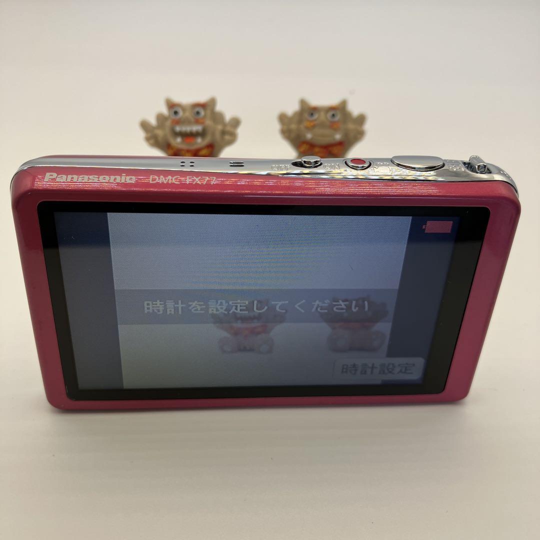 極美品】Panasonic FX77 ピンク SDカード チャージャー 箱付き