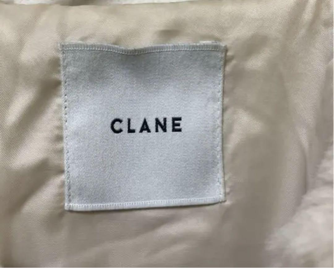 ジャケット・アウター clane mix fur cocoon coat