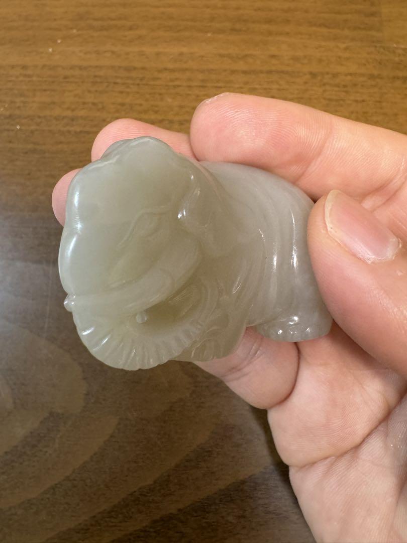 清朝時代 本物の玉彫刻 象 彫像 骨董品 レア品 eeetasmaniaexpo.com.au