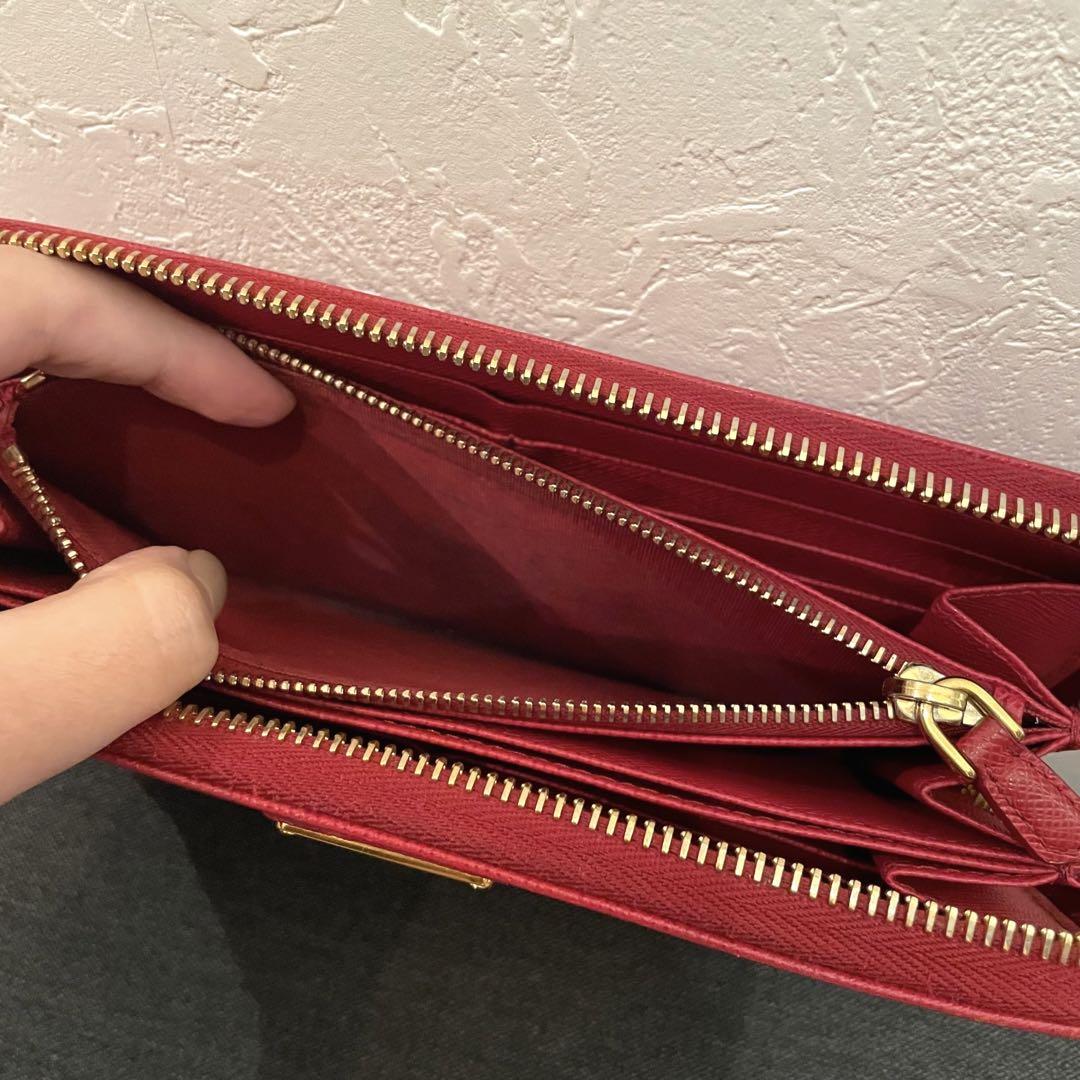 美品】PRADA 長財布 (商品説明を必ず読んでください。)