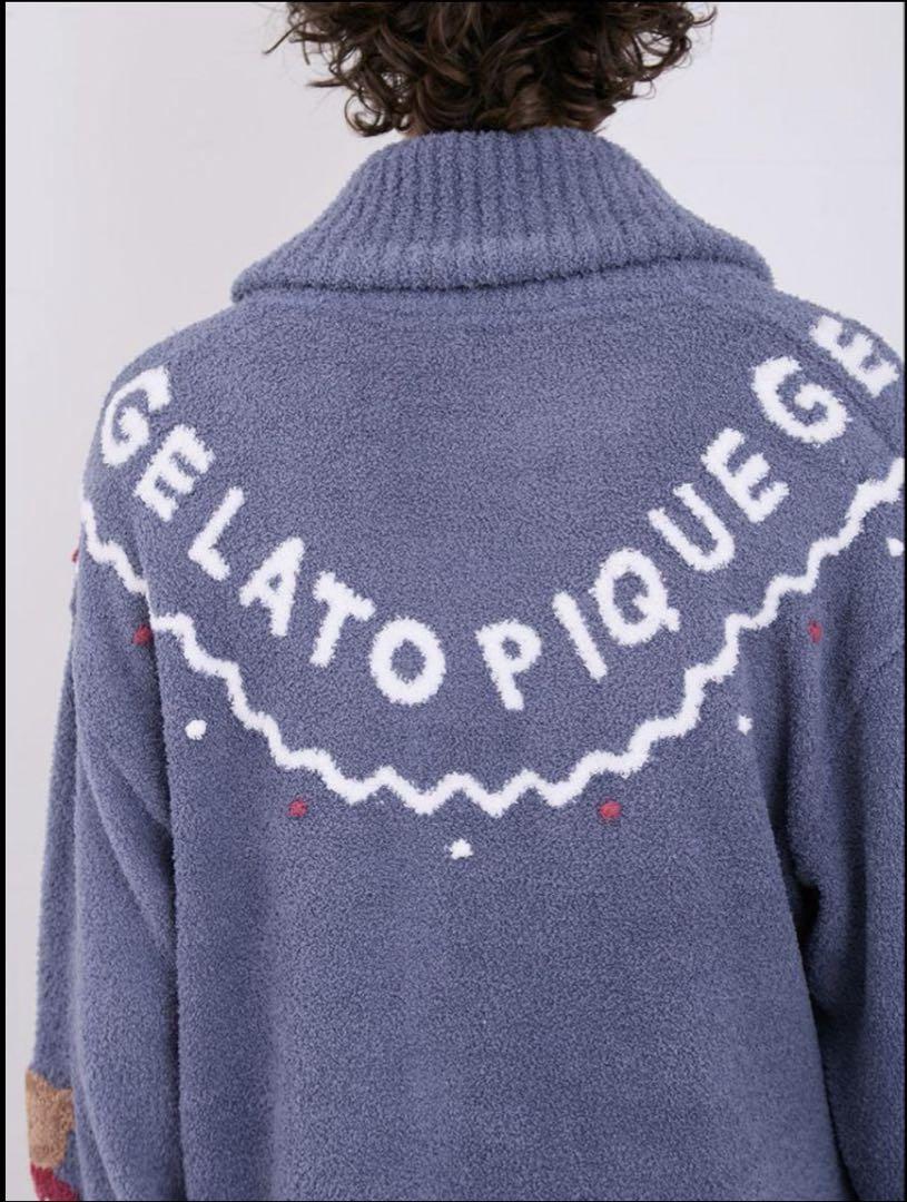 ジェラートピケ HOLIDAY ノルディック カーディガン unisex