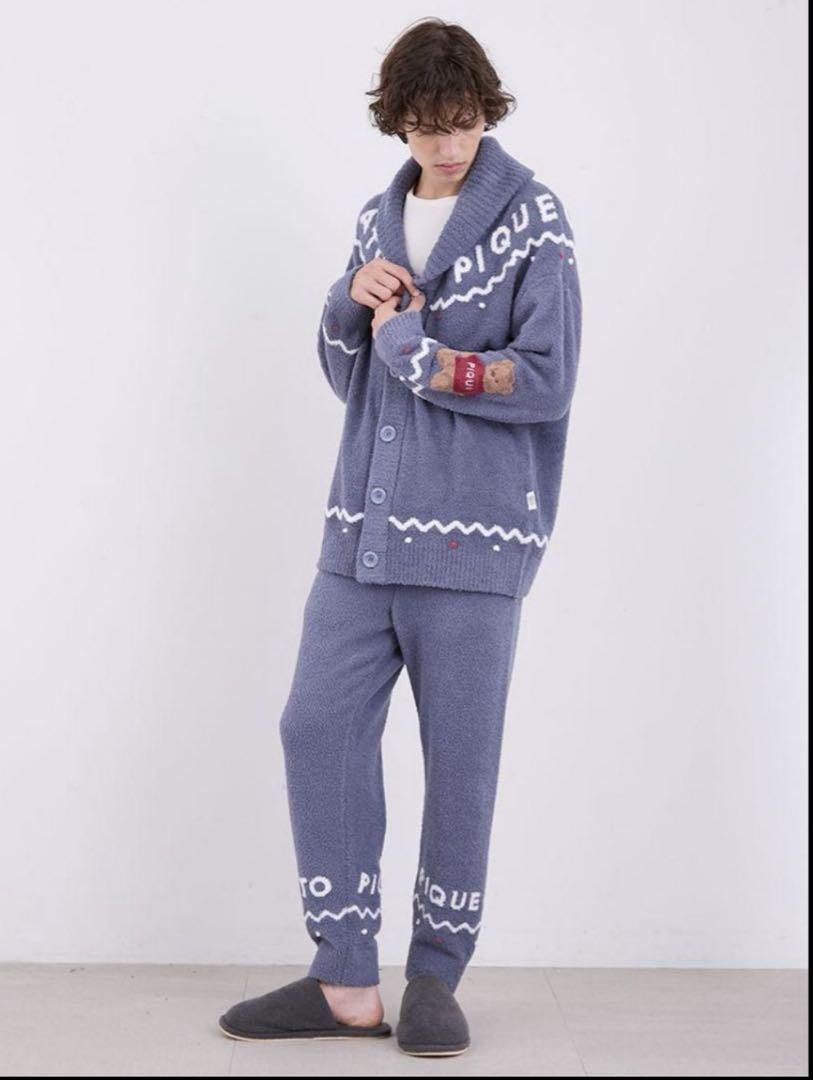 ジェラートピケ HOLIDAY ノルディック カーディガン unisex
