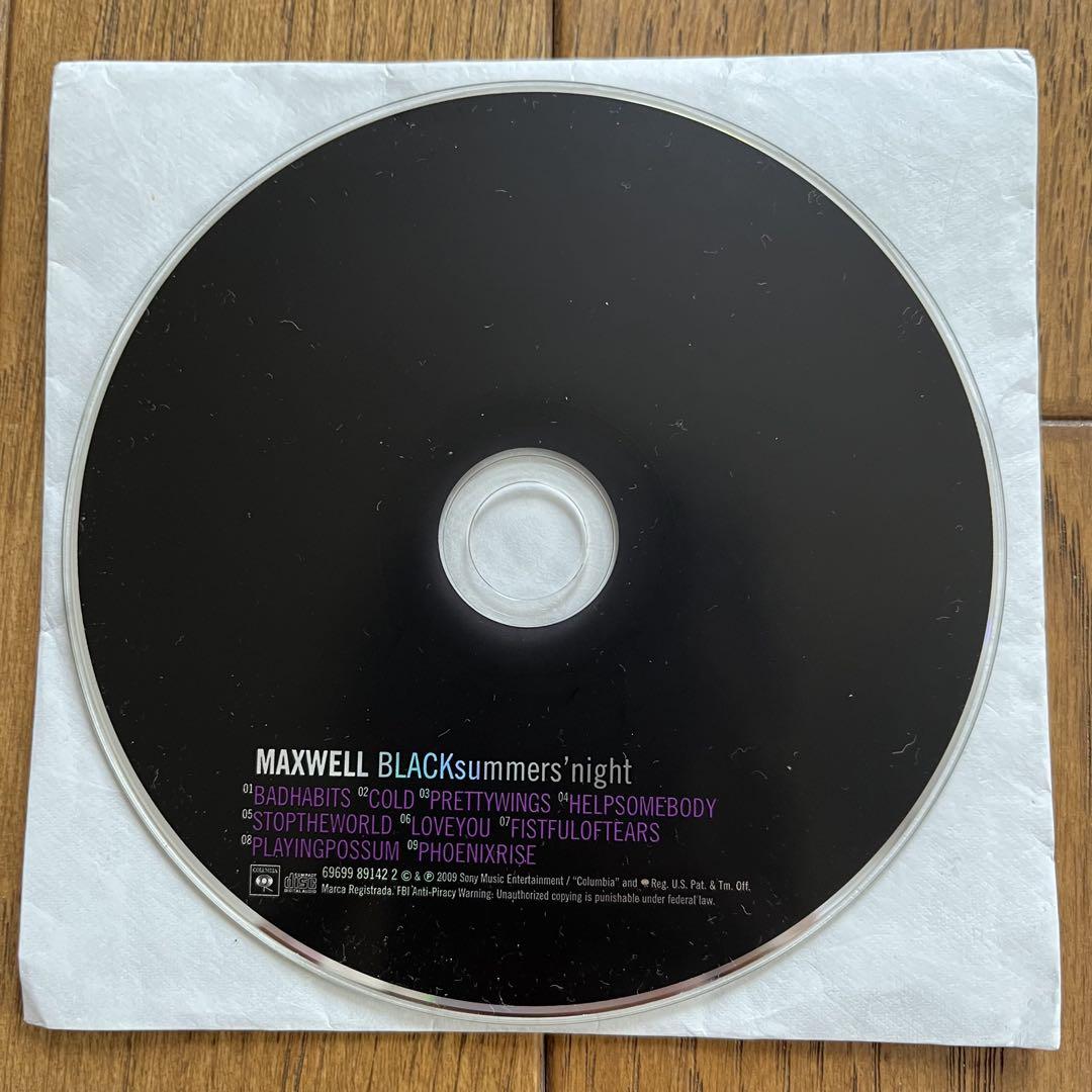 Maxwell / Black Summers's Night LP レコード