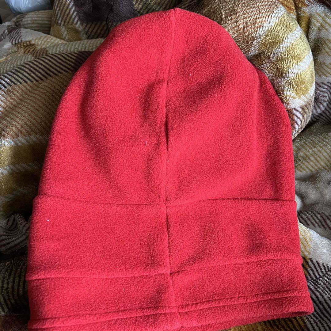 シュプリーム supreme バラクラバ 美品 レッド フリーサイズ 小物