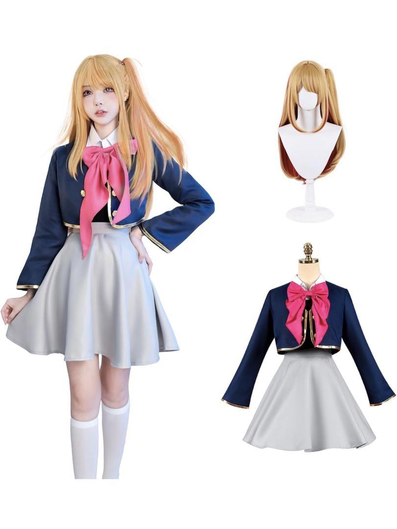 推しの子 星野ルビー コスプレ ウィッグ付き