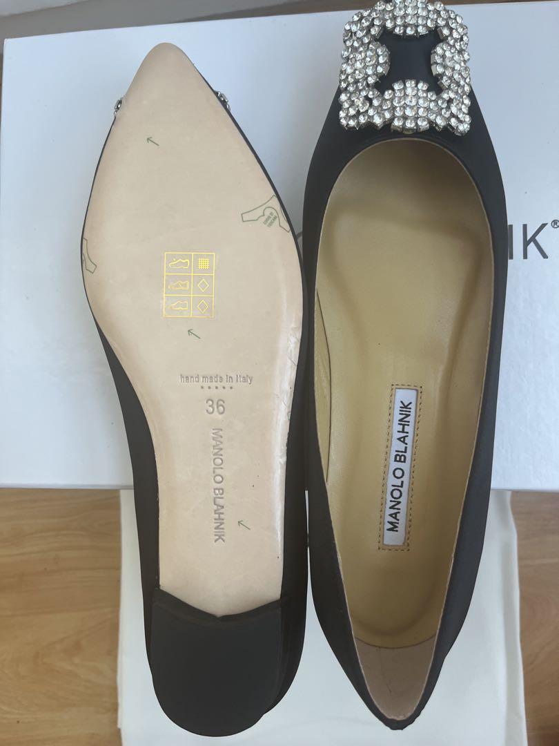 Manolo Blahnik Hangisi フラットシューズ 36