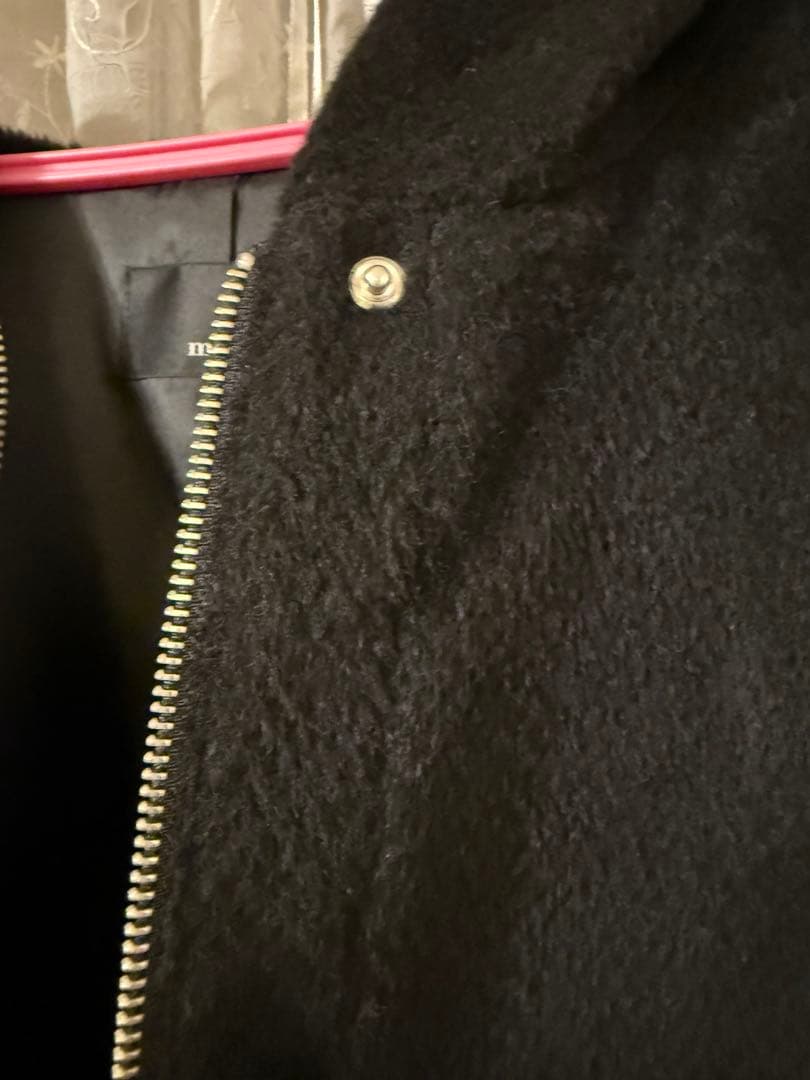 エムプルミエ ウール アルパカ ダウン切り替え フードつきコート エムプルミエ ウール アルパカ ダウン切り替え フードつきコート