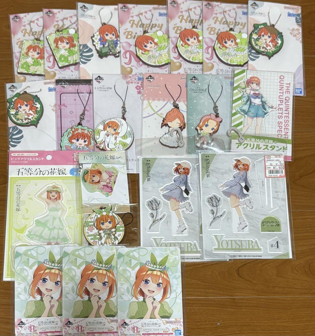 五等分の花嫁 缶バッチ アクキー ブロマイド クリアファイル