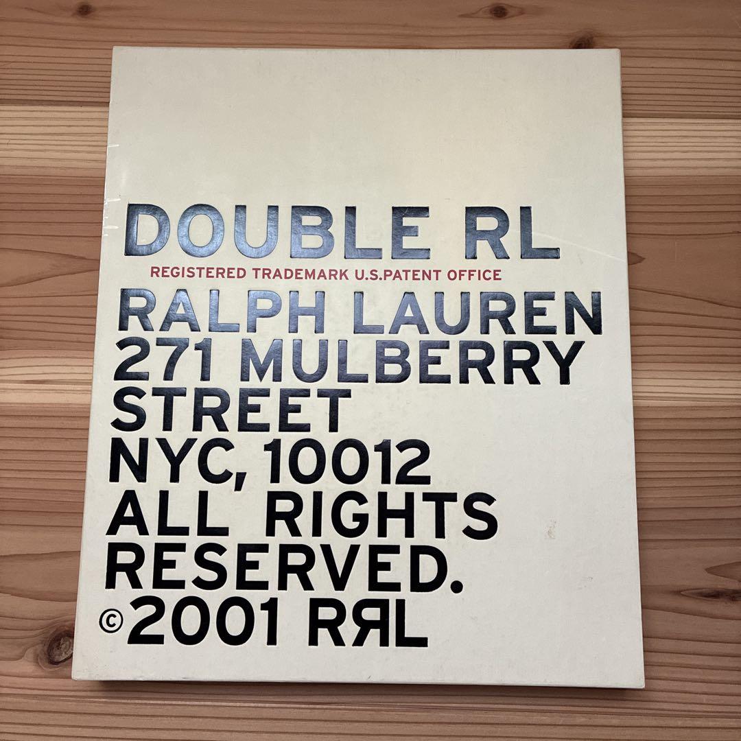 RRL 2001 DOUBLE RL BOOK ダブルアールエル 写真集 洋書やや傷や汚れあり