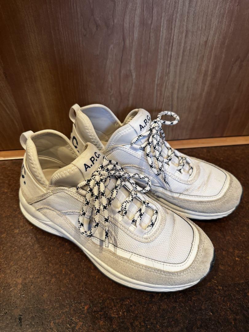 A.P.C. ホワイト スニーカー 37サイズ