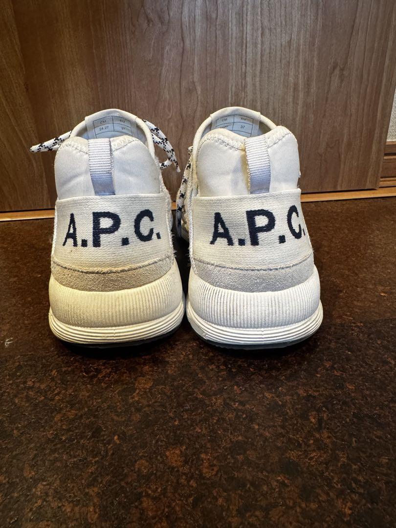 A.P.C. ホワイト スニーカー 37サイズ