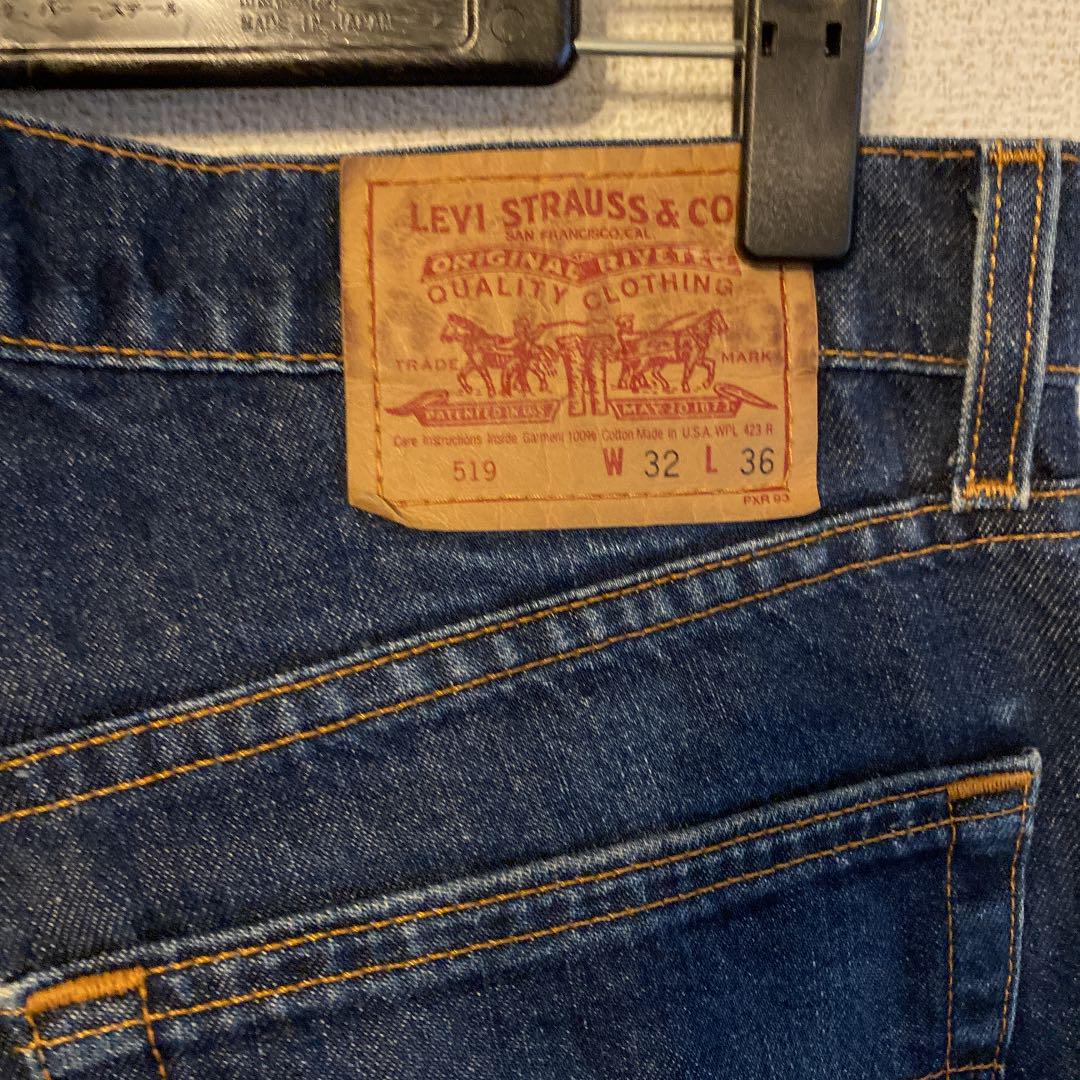 【ヘルムート】 made in USA 90s Levi's 519 濃紺 97年製 レギュラー jp41U-m10077616742 ブランド