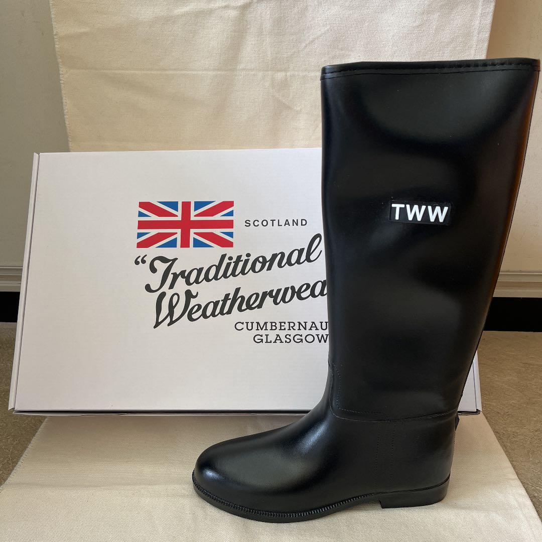 お得な情報満載 Traditional Weatherwear ロングレインブーツ38 長靴