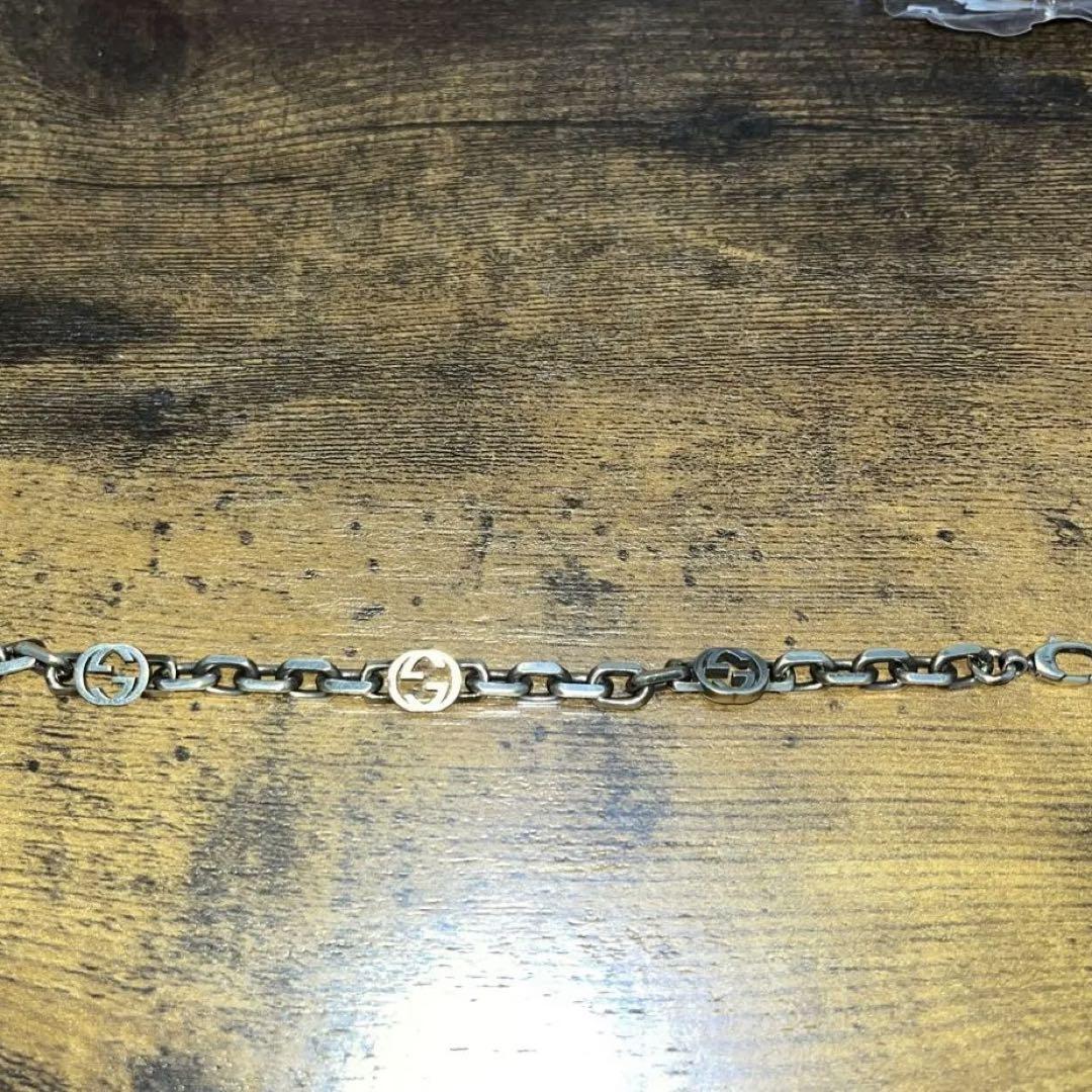 GUCCI インターロッキングg 17サイズ ブレスレット