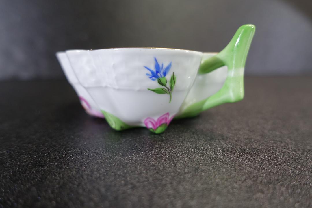 未使用！ヘレンド インドの華 多彩色 シュガーポット