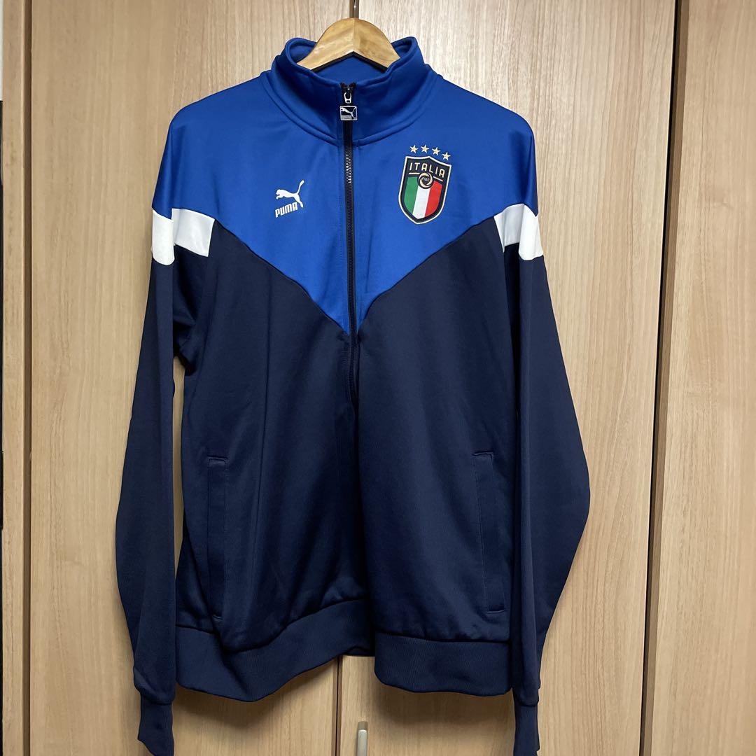 PUMA サッカー イタリア代表 ITALIA ジャケット ジャージ ナイロン イタリア代表ジャージ新品 - メルカリ