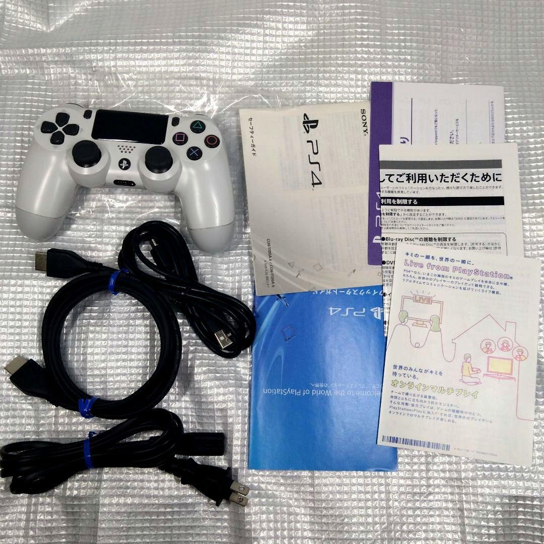 PlayStation4 グレイシャー・ホワイト 500GB CUH-1100…