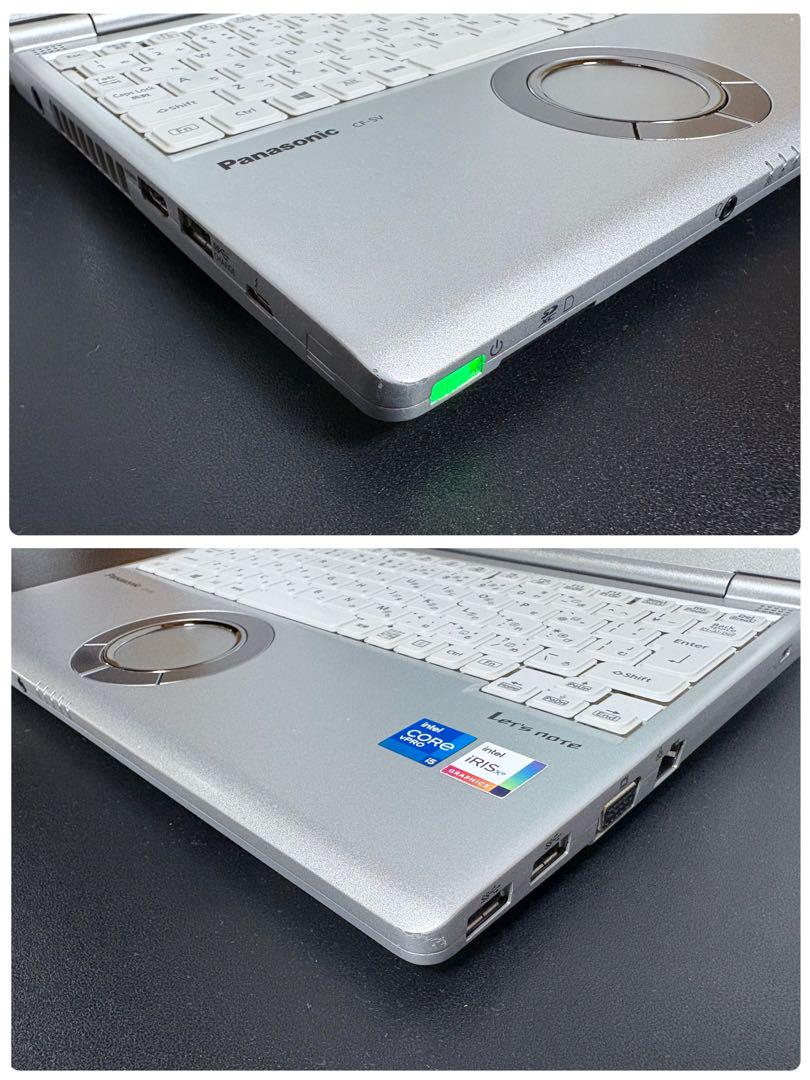 レッツノートCF-SV1/i5/16G/新品M.2 SSD512Gヒートシンク付
