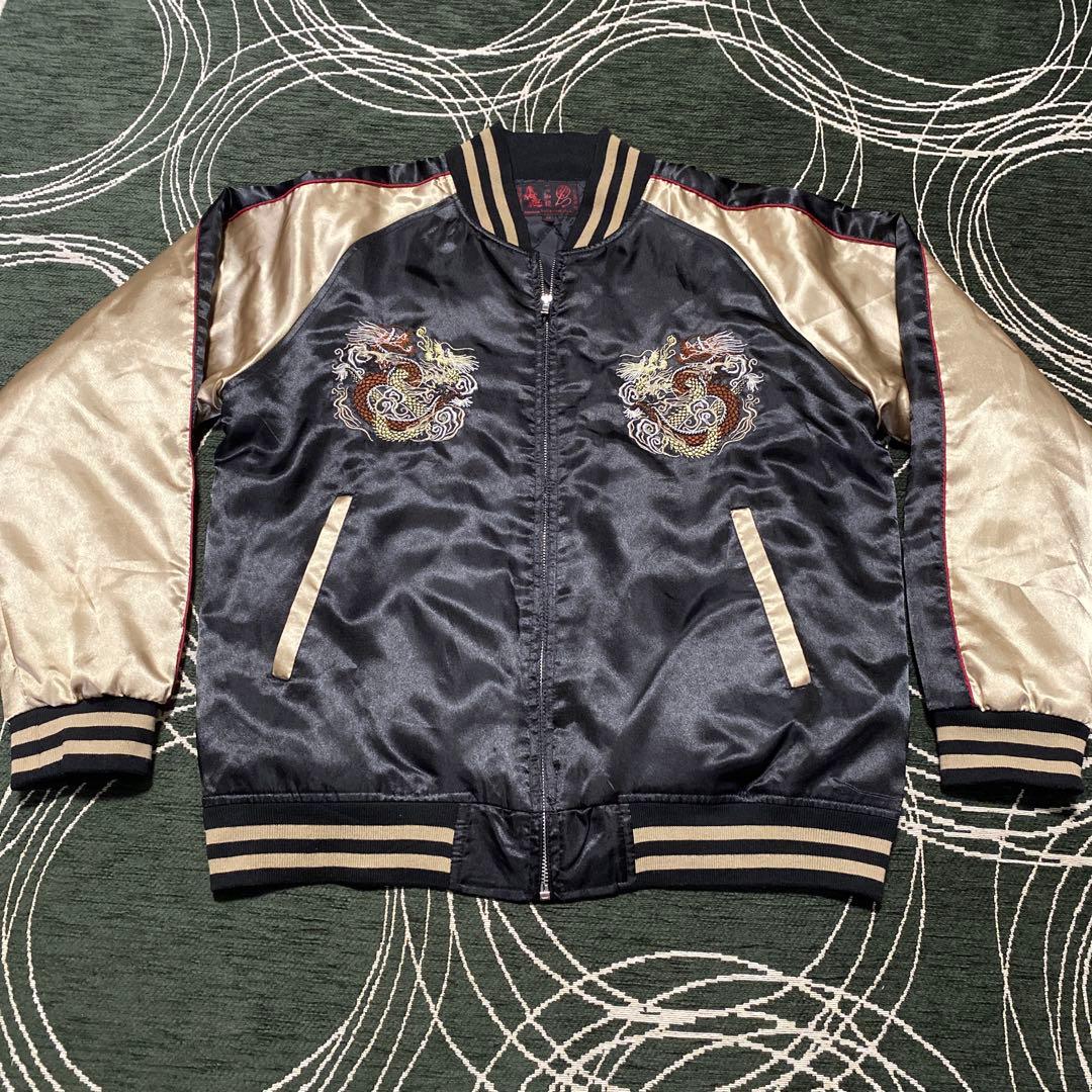 Japan pattern embroidery souvenir jacket