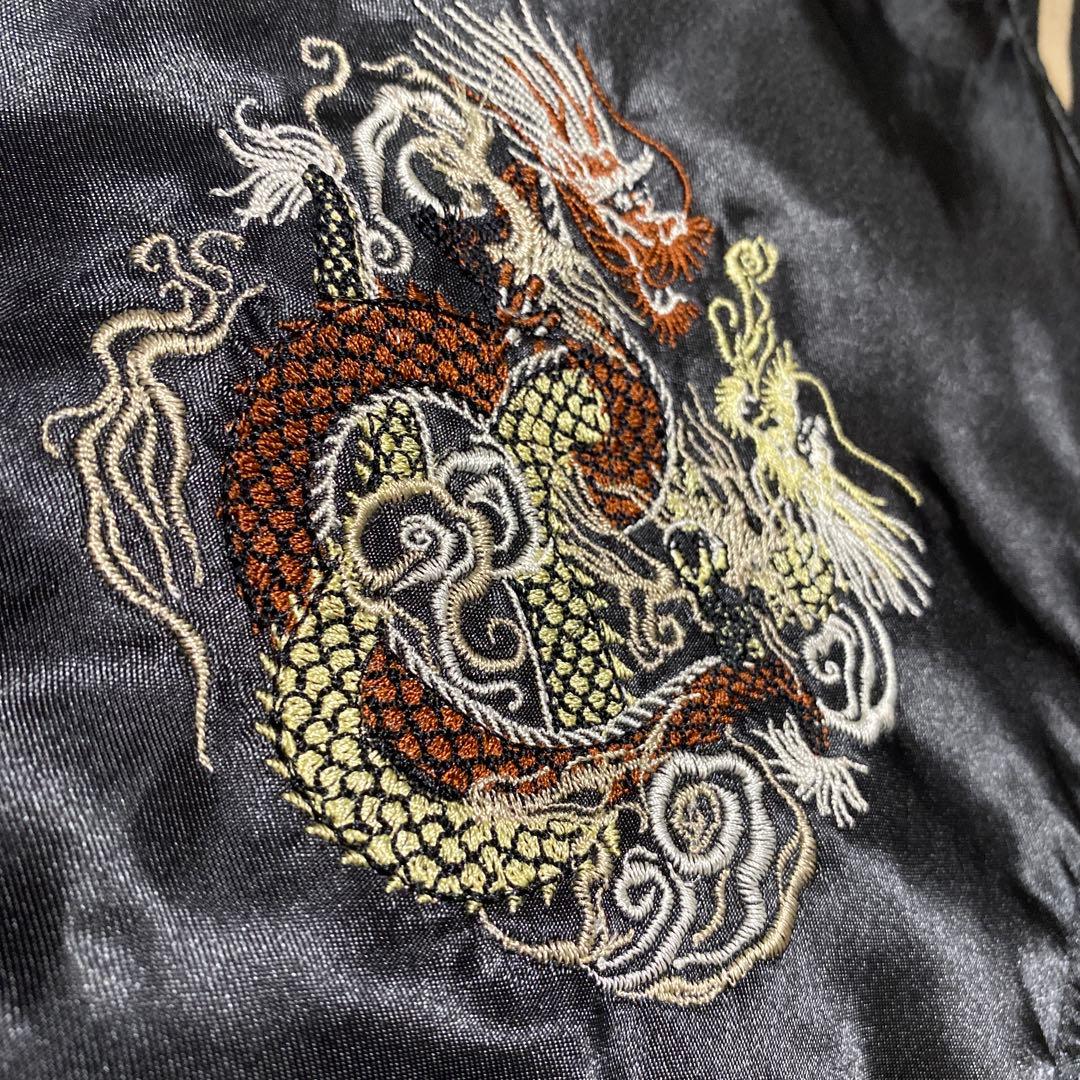 Japan pattern embroidery souvenir jacket