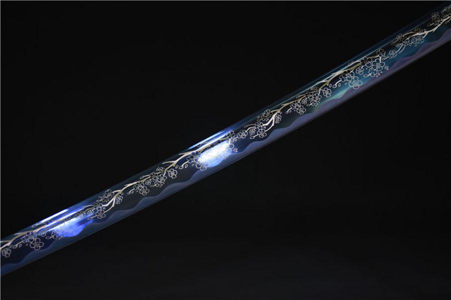 刻花武士Bタイプ 武具　刀装具　日本刀　模造刀 居合刀 手鍛造打 鋼刀 刻花武士Bタイプ 武具 刀装具 日本刀 模造刀 居合刀