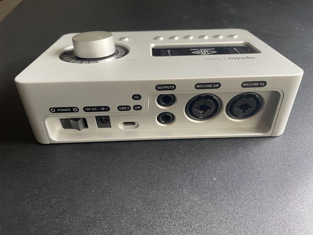 DTM・DAW Universal Audio apollo solo USB