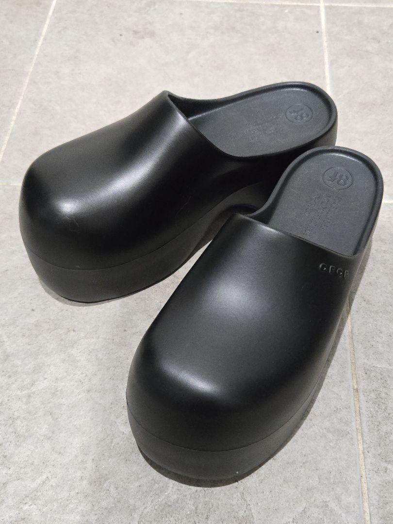 OFOF 1F MATT BLACK　サボ　サンダル　厚底