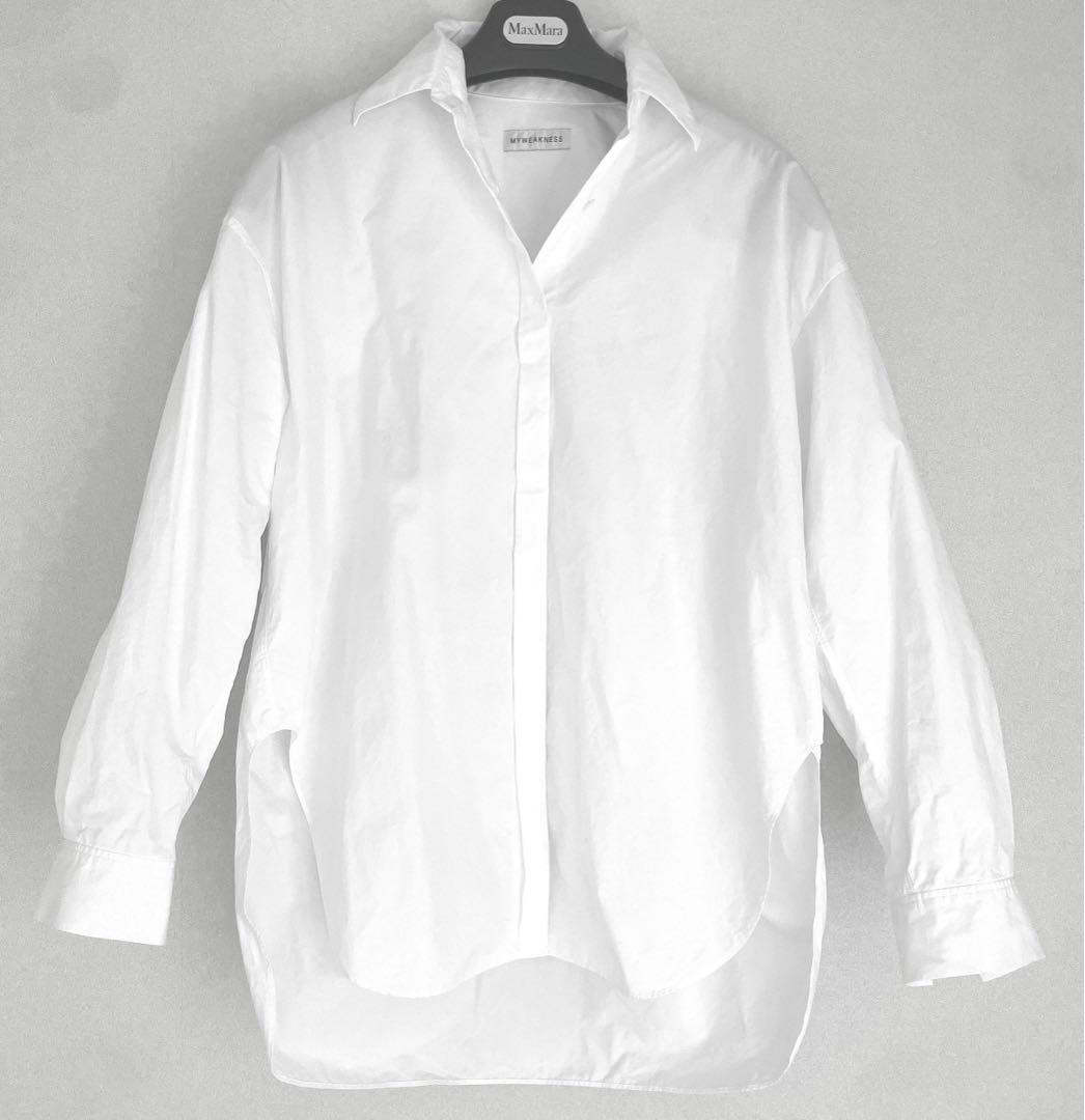 マイウィークネス Amalfi shirts White Free size