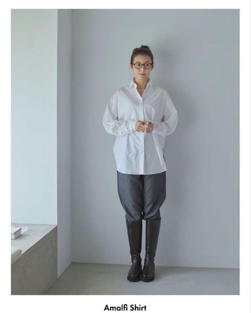 マイウィークネス Amalfi shirts White Free size