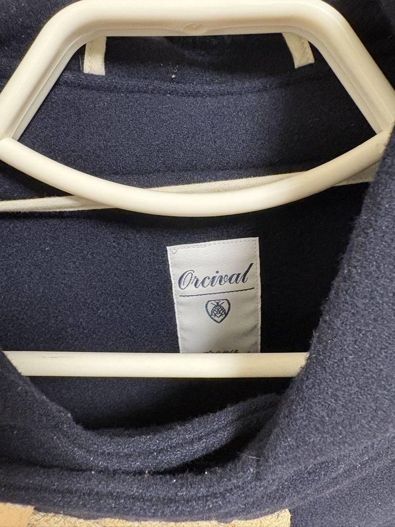 超美品　Orcival ダッフルコート ネイビー　メンズ