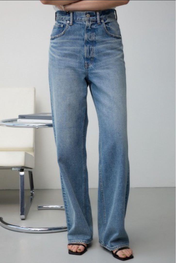 AZUL DENIM ハイウエストワイドデニム Mサイズ