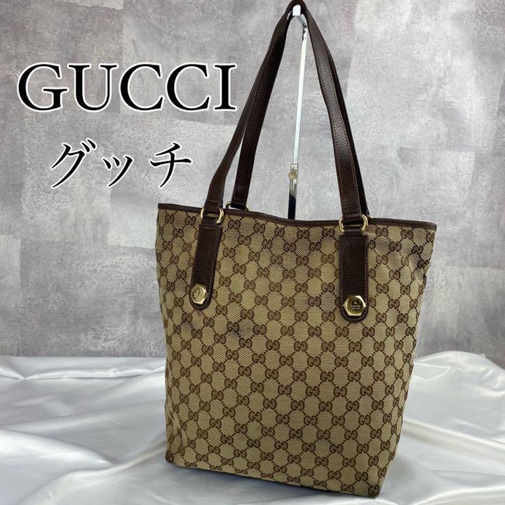 人気が高い ⭐️特価⭐️ GUCCI トートバッグ キャンバス レザー グッチ ハンドバック - ビジネスバッグ