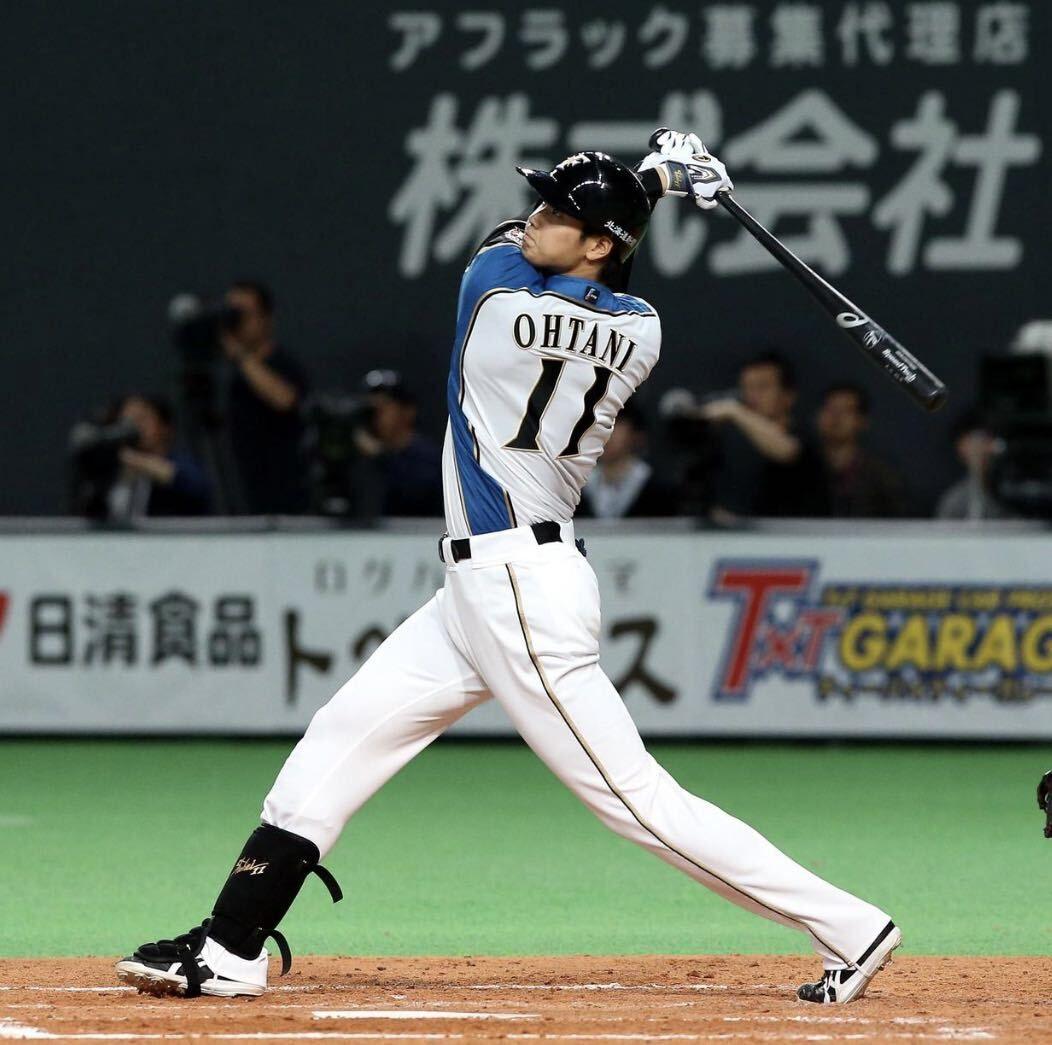 北海道　日本ハム　ファイターズ　大谷　ホーム　ユニフォーム　ミズノ　M