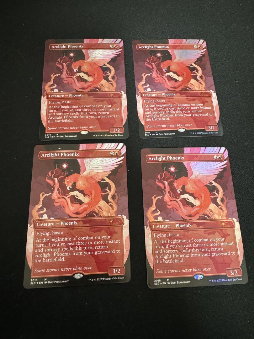 弧光のフェニックス 英語 foil 4枚セット