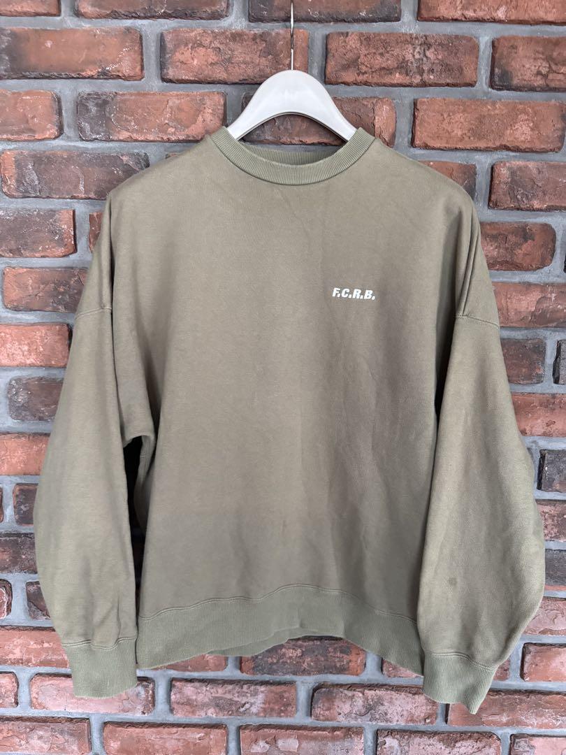 美品Bristol新作ビッグらロゴスウェット　KHAKI