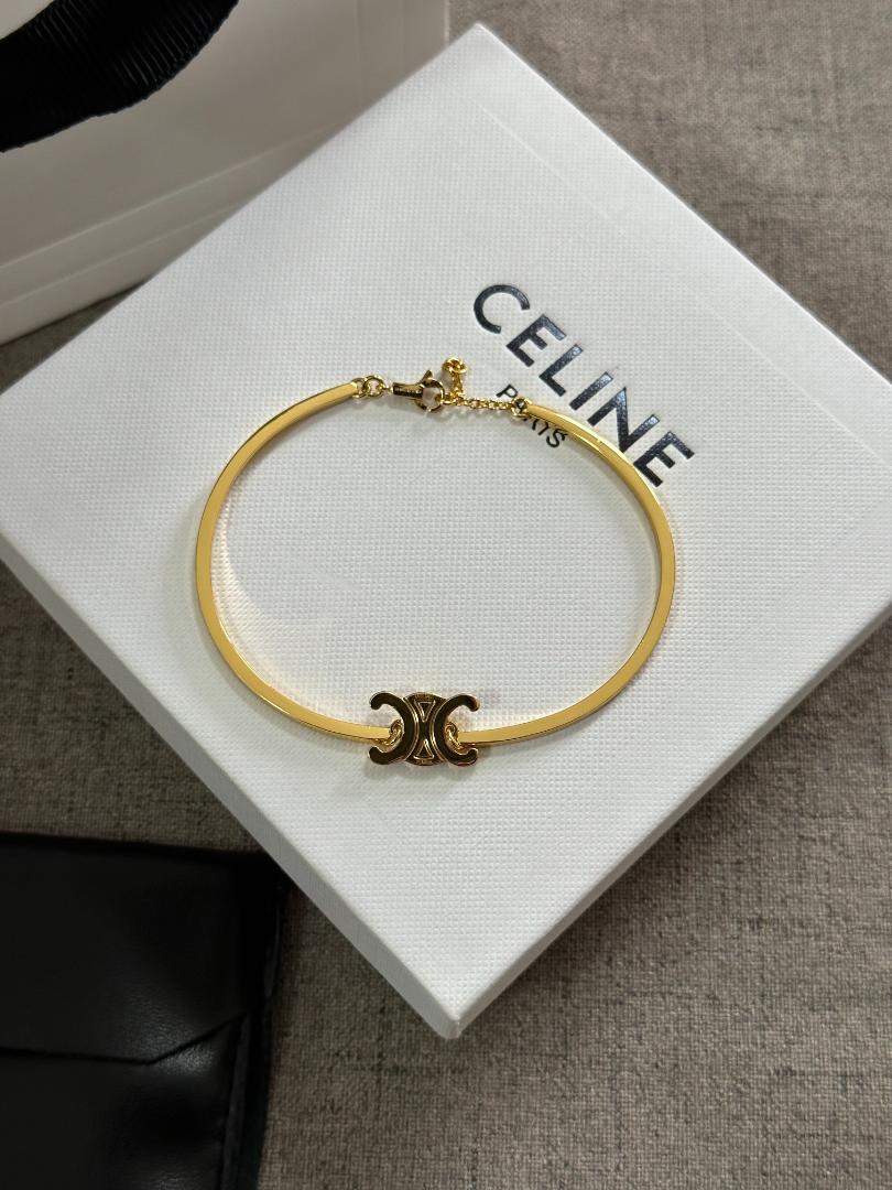 超美品！ CELINE セリーヌ ゴールドバングル