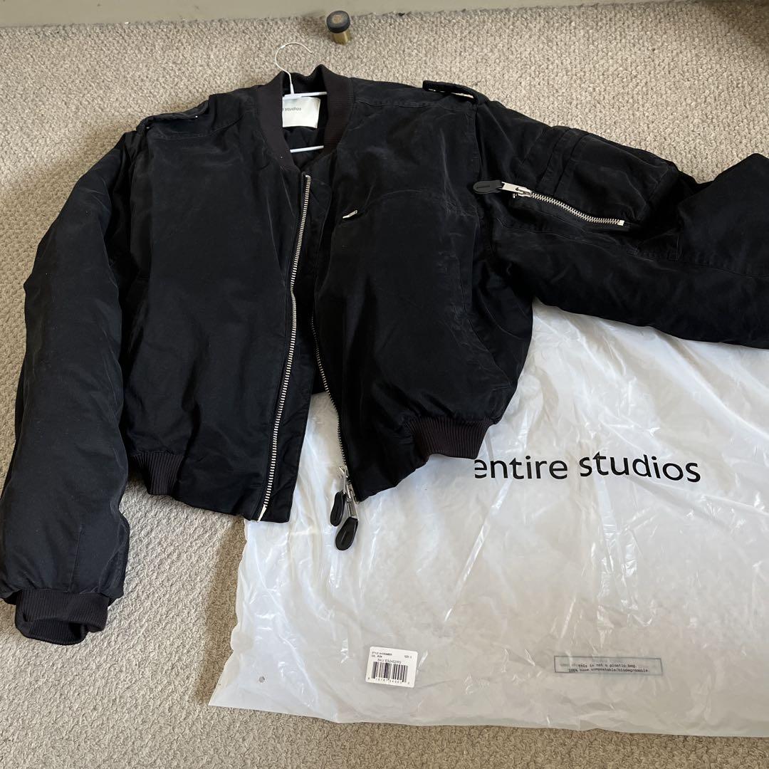 entire studios/A-4 BOMBER IRON ボンバージャケット