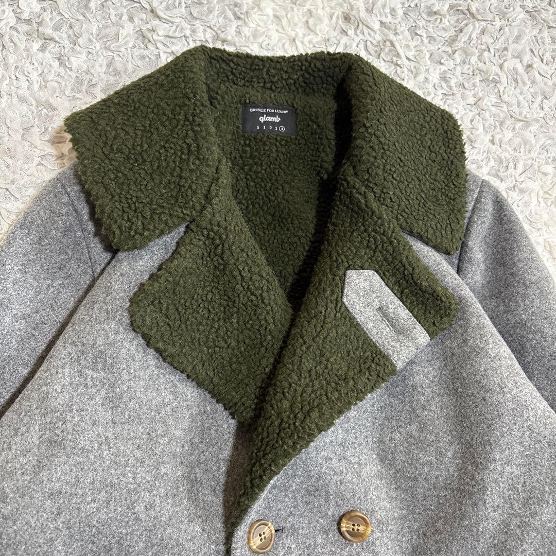 グラム 4.6万円 ボニーランチコート 中ボア ダブル ピーコート LL 極暖 グラム 4.6万円 ボニーランチコート 中ボア ダブル ピーコート LL 極暖