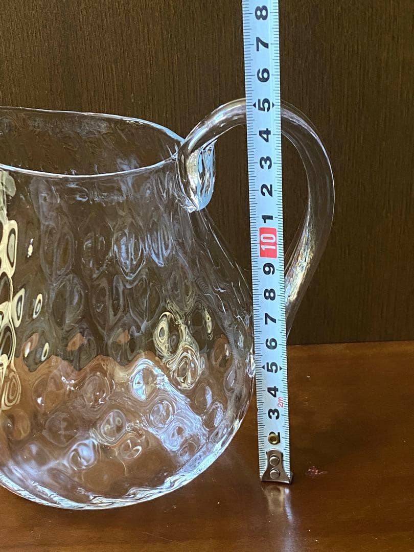 ♥ ガラス作家 河上智美 いちごピッチャー 一点もの新品、♥ WWW_SKLAD-KIRPICHA_RU