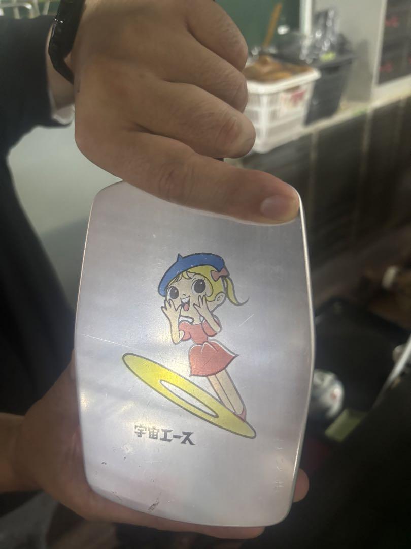 ホクセイアルミ弁当箱カラーアルミ宇宙エースタツノコプロピンク