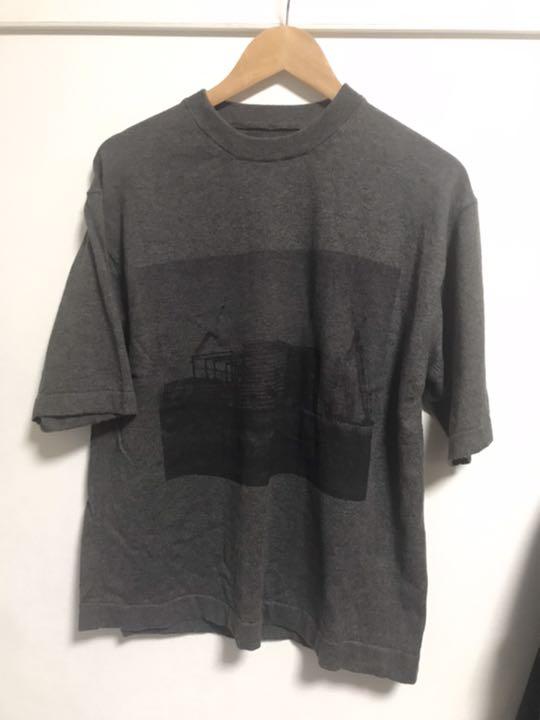 定番人気2022 限定 crepuscule for 1LDK PRINTED KNIT TEE OMQg1-m10096169867 得価セール