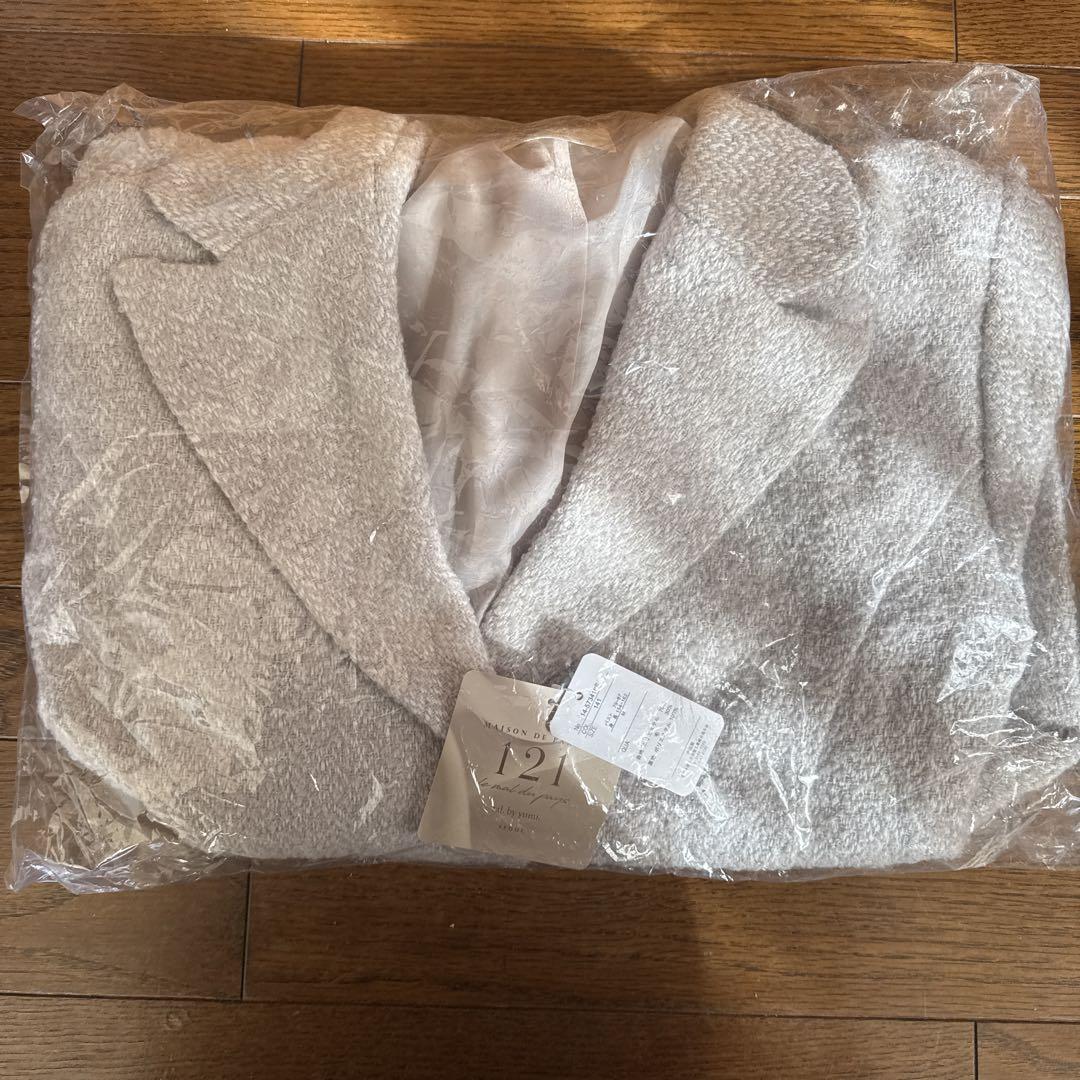 【公式サイト】正規ブランド品通販 yumi. tal.by しまむら ツイードジャケット Mサイズ ベージュ ジャケット・アウター