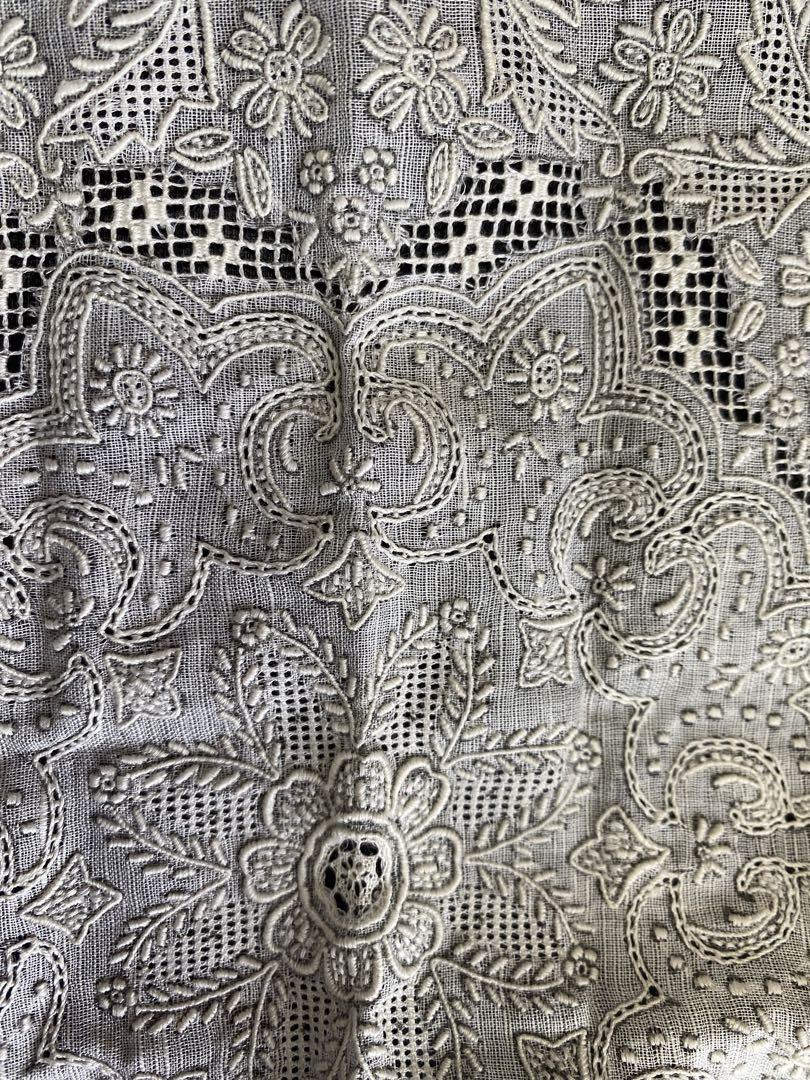 未使用品美品 希少 汕頭 スワトウ 手刺繍ハンカチ ビンテージ