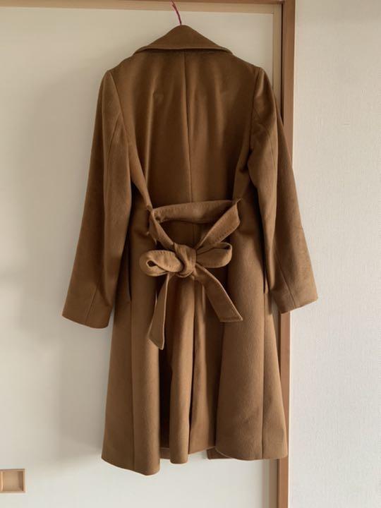 INED イネド　カシミヤ　コート　ベージュ　美品
