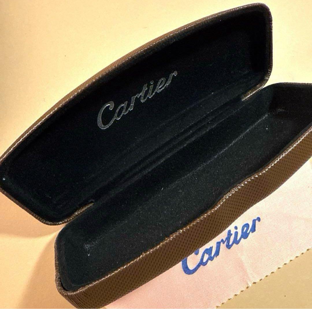 最終価格　カルティエ　メガネケース　サングラスケース Cartier カルティエ メガネケース サングラスケース - メルカリ