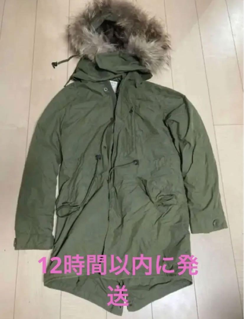最終値下げ中　美品 春 モッズコ ートuniversal freak’s可愛い