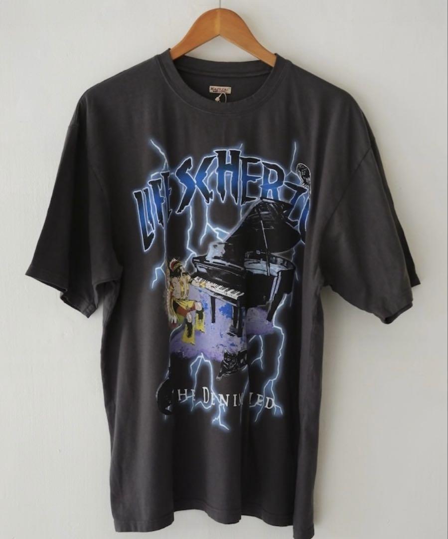 KAPITAL 20/ 天竺クルーＴ(LIGHTNING ピアノpt) 25SS
