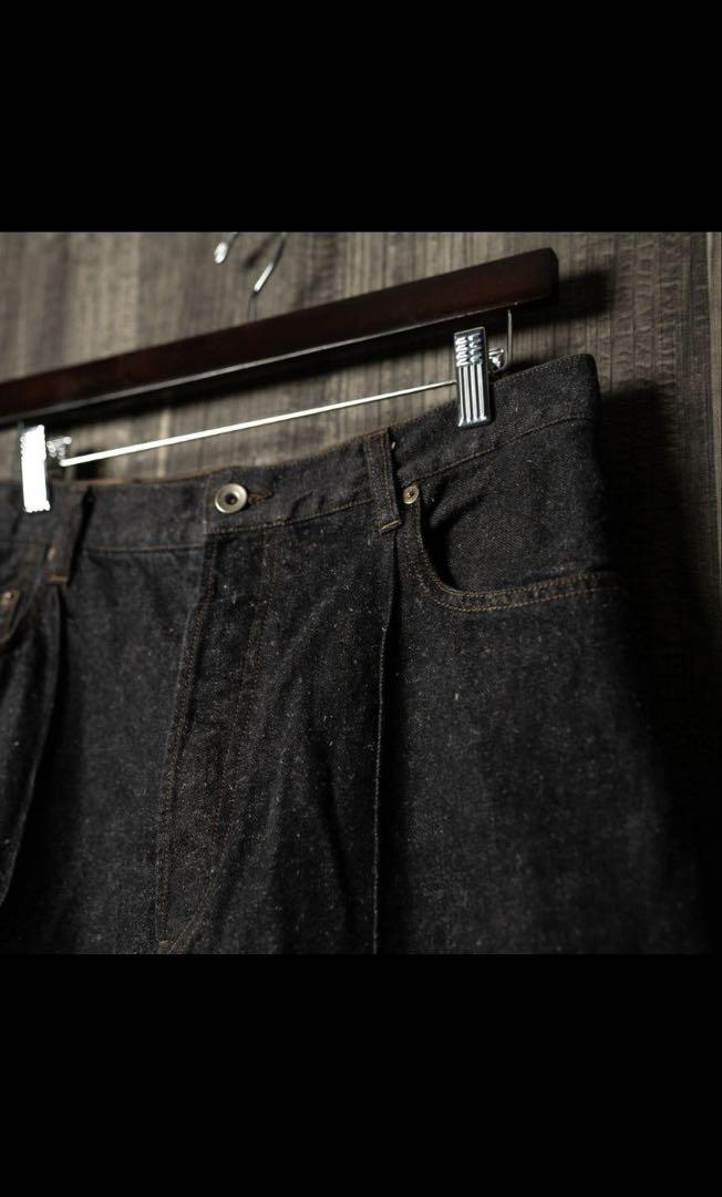 PABLO VINCI ヘンプデニムワイドスラックス Hemp denim wide slacks – Pablo vinci